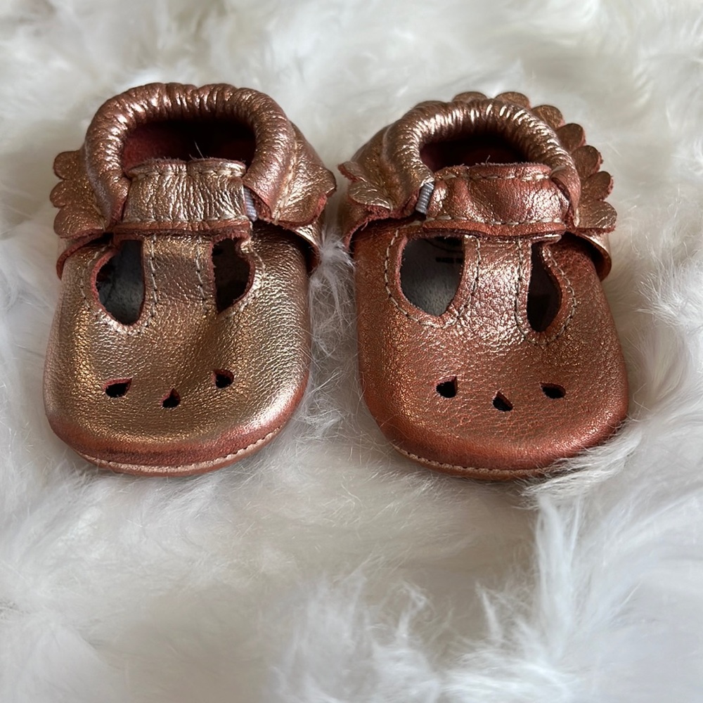 Freshly Picked Pink Metallic shoes